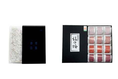 釜揚げしらす500ｇ/みやぶん梅干し12粒セット